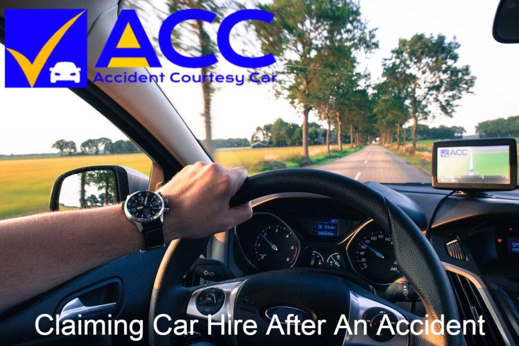 claiming car hire after an accident